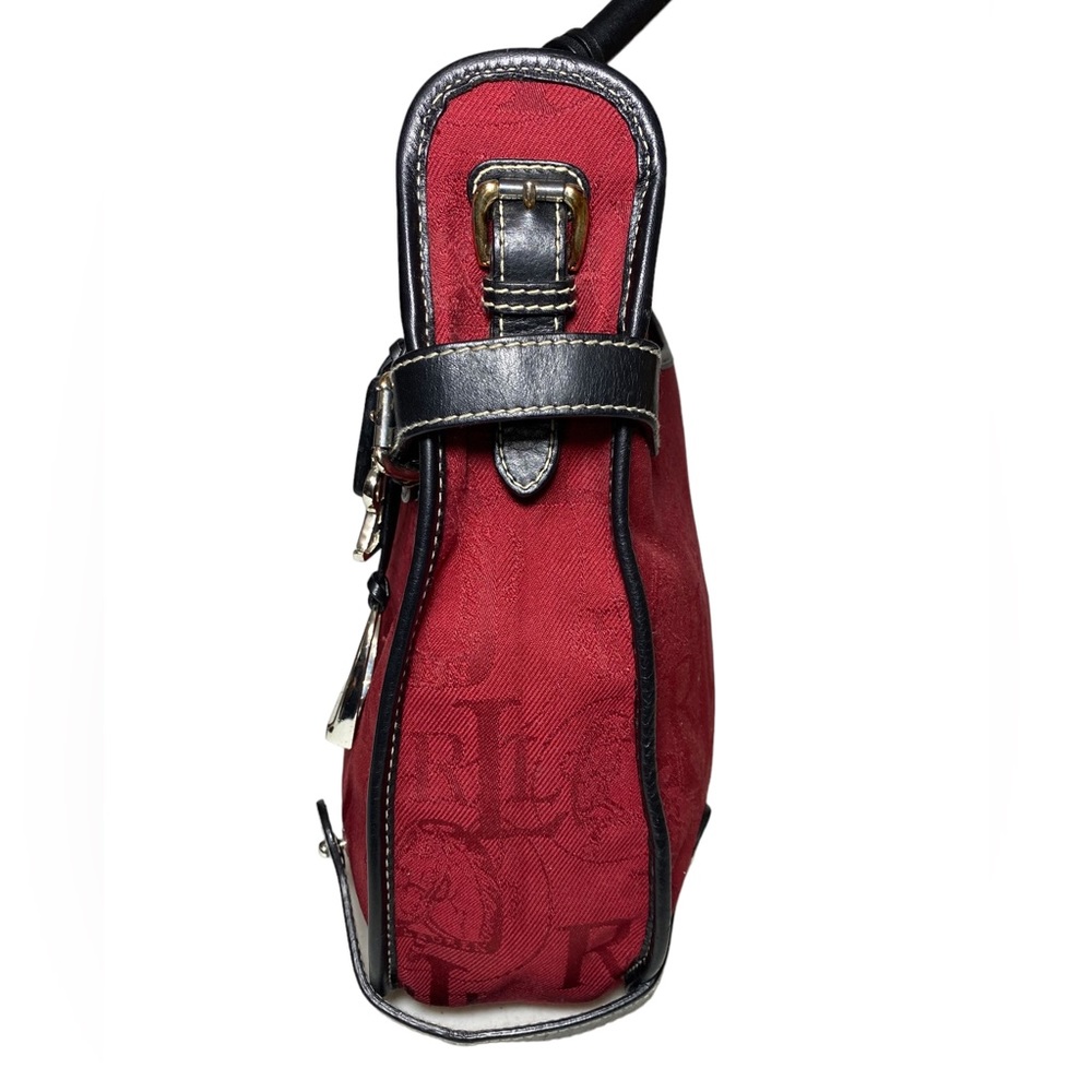 Ralph Lauren RED EQUESTRIAN Signature Canvas LOGO Shoulder Bag‎ HORSEBIT Horse - Picture 5 of 12